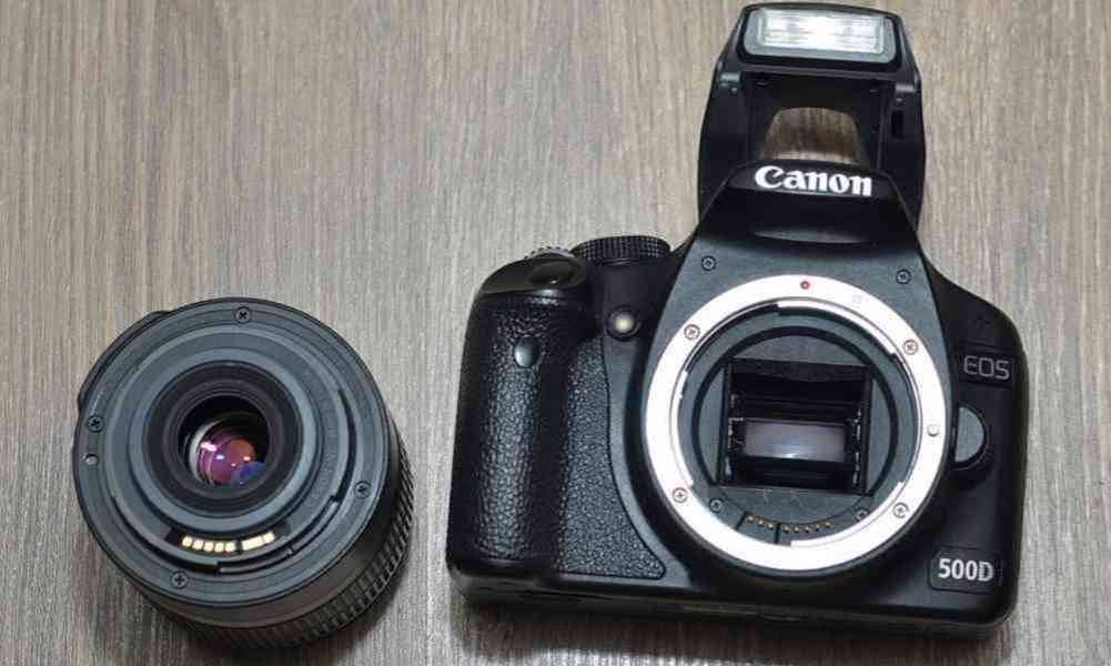 Canon EOS 500D + Objektiv  jen 13500 Exp. - foto 3