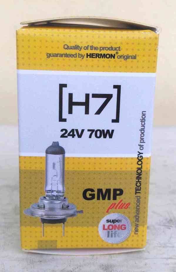 4 ks žárovky H7 - foto 2