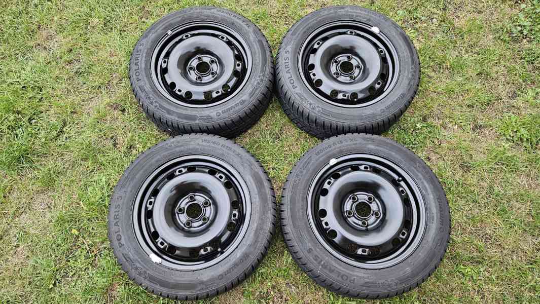 Škoda Fabia Rapid zimní pneumatiky 185/60R15 disky 6Jx15 - foto 2