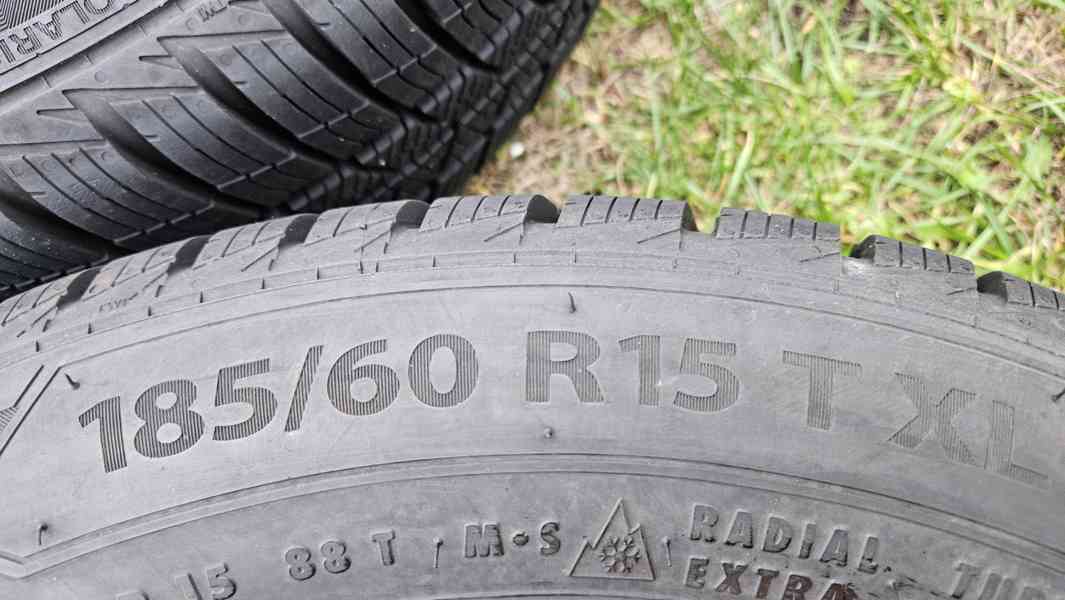 Škoda Fabia Rapid zimní pneumatiky 185/60R15 disky 6Jx15 - foto 5