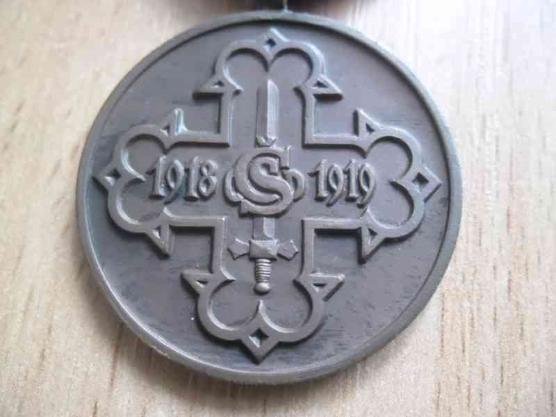 vyznamenání pro Československé dobrovolníky z let 1918-1919 - foto 2