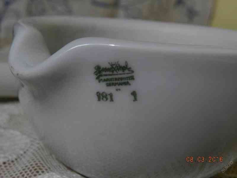 Krásný starý porcelánový hmoždíř Rosenthal - foto 4