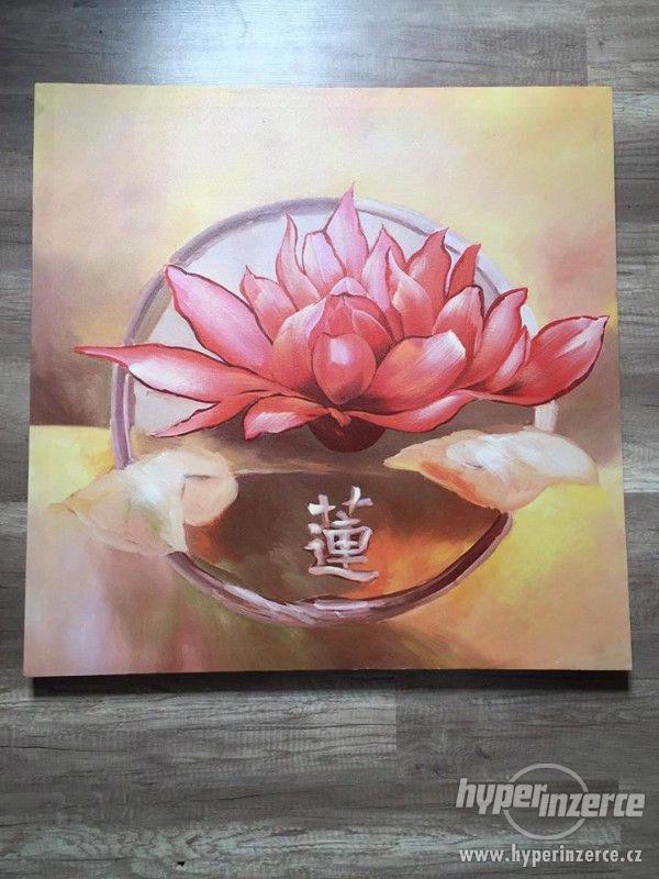 Nový obraz s motivem lotosového květu - foto 1