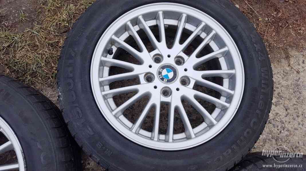 Orig. alu sada BMW X3 aj. Pirelli  215/60R17, 4x5mm - foto 5