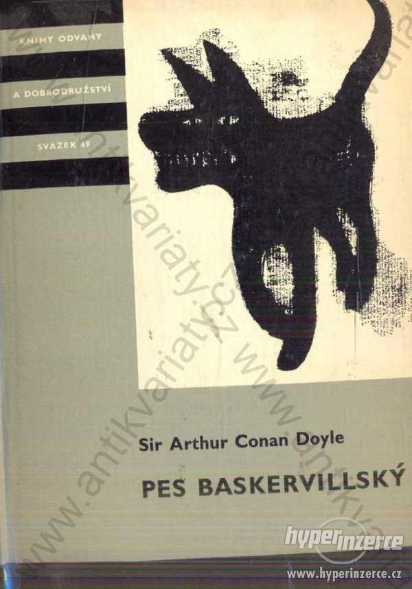 Pes Baskervillský Sir Arthur Conan Doyle 1969 - foto 1