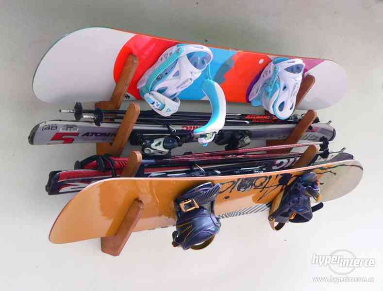 Držák na lyže a snowboardy UNI - foto 2