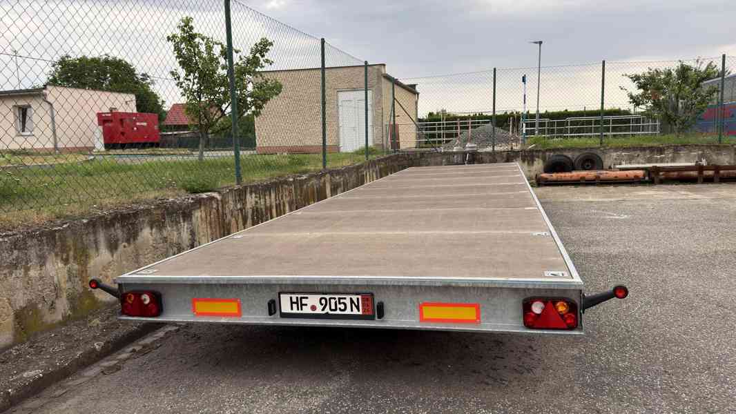 Plato Niewiadow long BR3 - ložná plocha 10 m, 3500 kg - foto 3