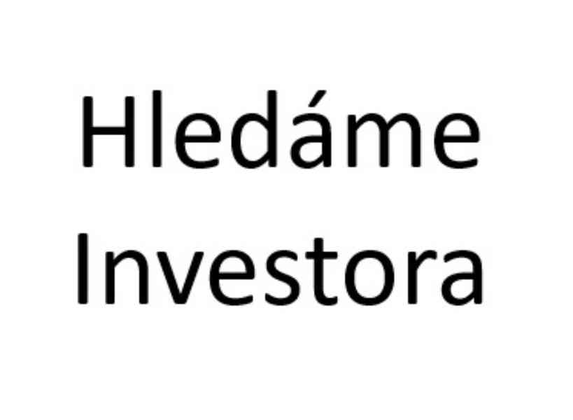 Hledáme Investora