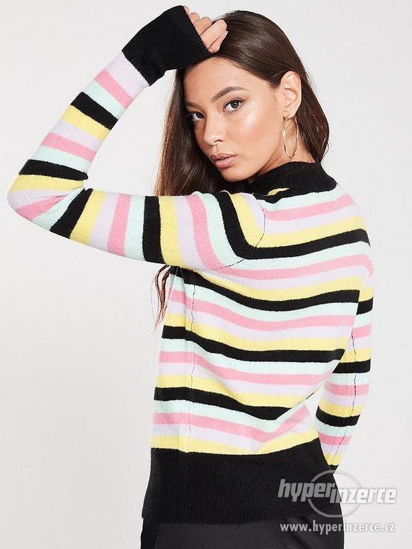 River Island - Strakatý svetr, vel. 38 - foto 3