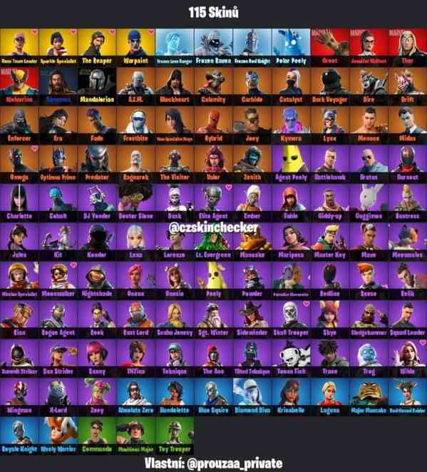 Fortnite og účet  - foto 4