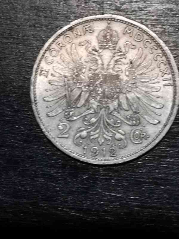 2 Koruna, František Josef I., Rakouská ražba 1912 - foto 2