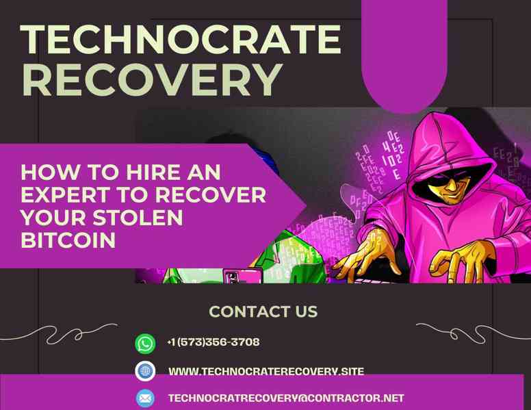 CRYPTO SCAM-BITCOIN RECOVERY EXPERT-TECHNOCRATE RECOVERY - foto 2