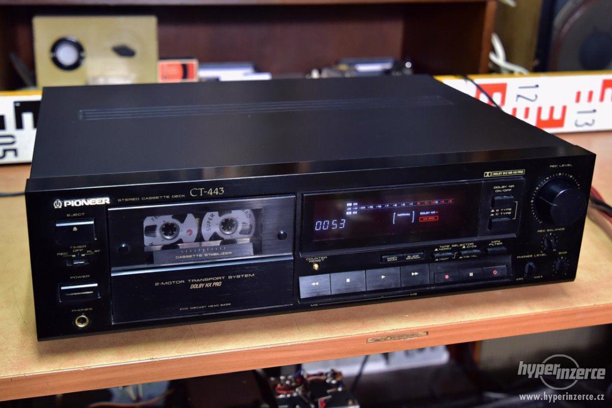 PIONEER CT-443 (US: CT-S600) Cassette Deck Japan 1988 - foto 1