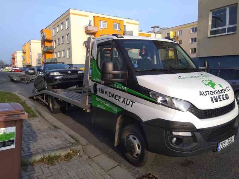 Ekologická likvidace auta na KLÍČ zdarma - foto 2