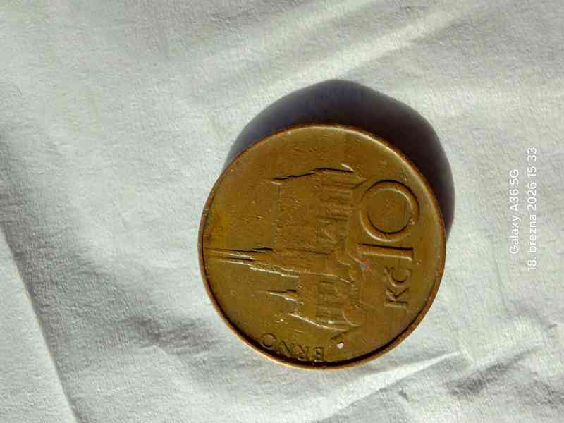 10 Kč z roku 1993 - foto 2