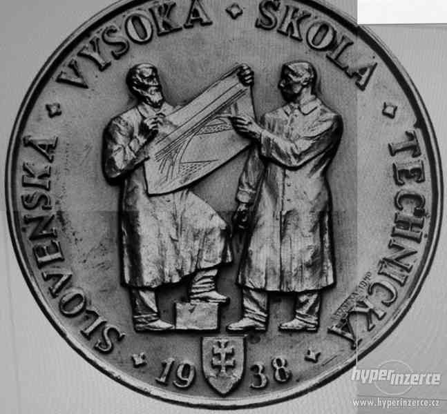 medaila plaketa slovensky stat, težitko. - foto 3