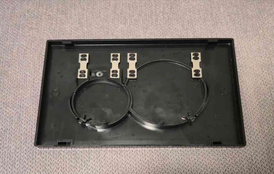 Ovládací tačítko WC Geberit Sigma01 115.770.DW.5 černý lesk - foto 4