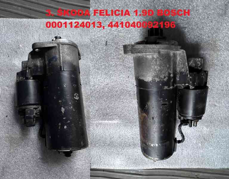 Startéry Škoda FAVORIT / FELICIA 1.3, 1.9D - foto 4