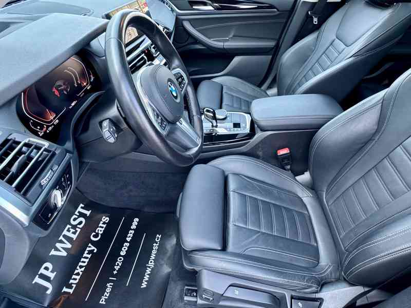 BMW X3 20d LASER, PANO, HUD, 360°, HiFi, kůže, ACC, TOP stav - foto 13