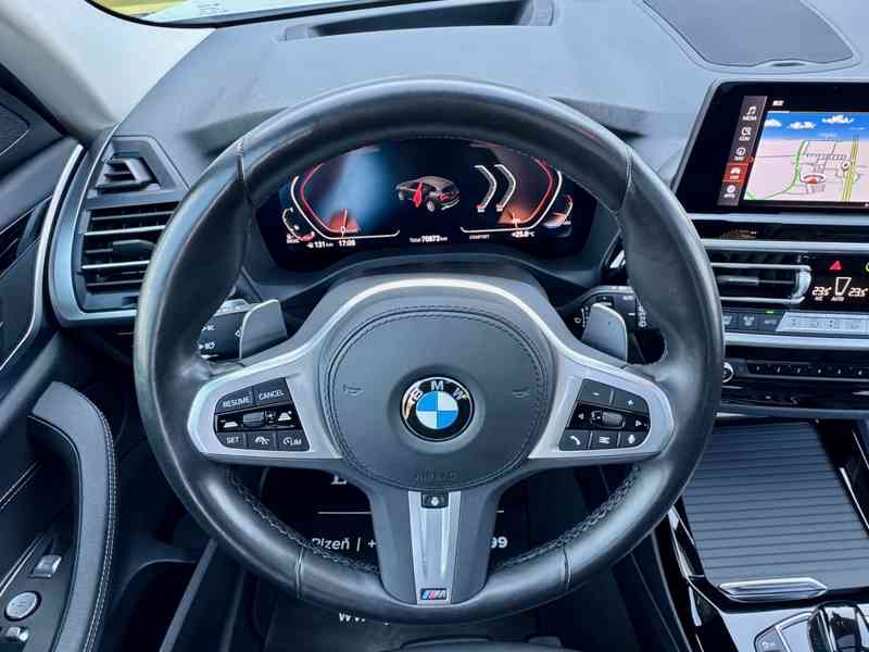 BMW X3 20d LASER, PANO, HUD, 360°, HiFi, kůže, ACC, TOP stav - foto 16