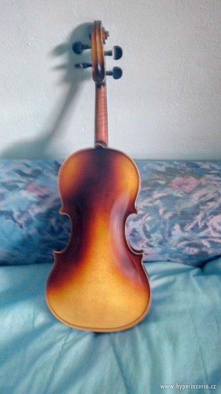 3/4 housle /starožitné/- Cremona Luby, z roku 1960 - foto 3