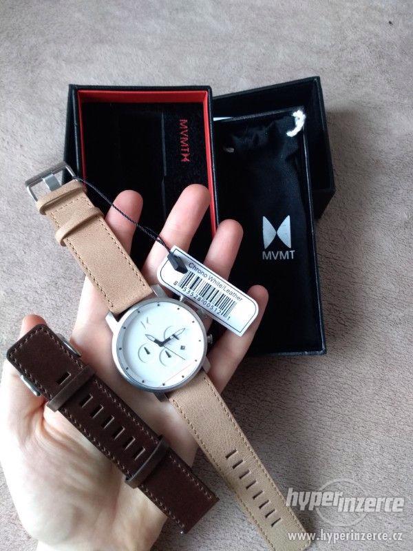 Nové, luxusní pánské hodinky značky MVMT (USA) + 2. pásek - foto 3