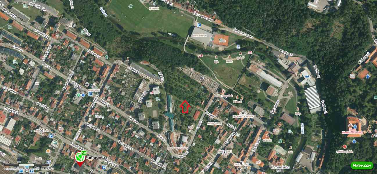 Náměšť nad Oslavou okr. TR prodej starší RD a velký pozemek - foto 19