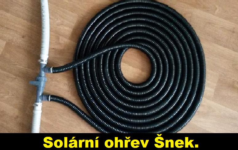 Solární ohřev Šnek.15m,komplet. - foto 1