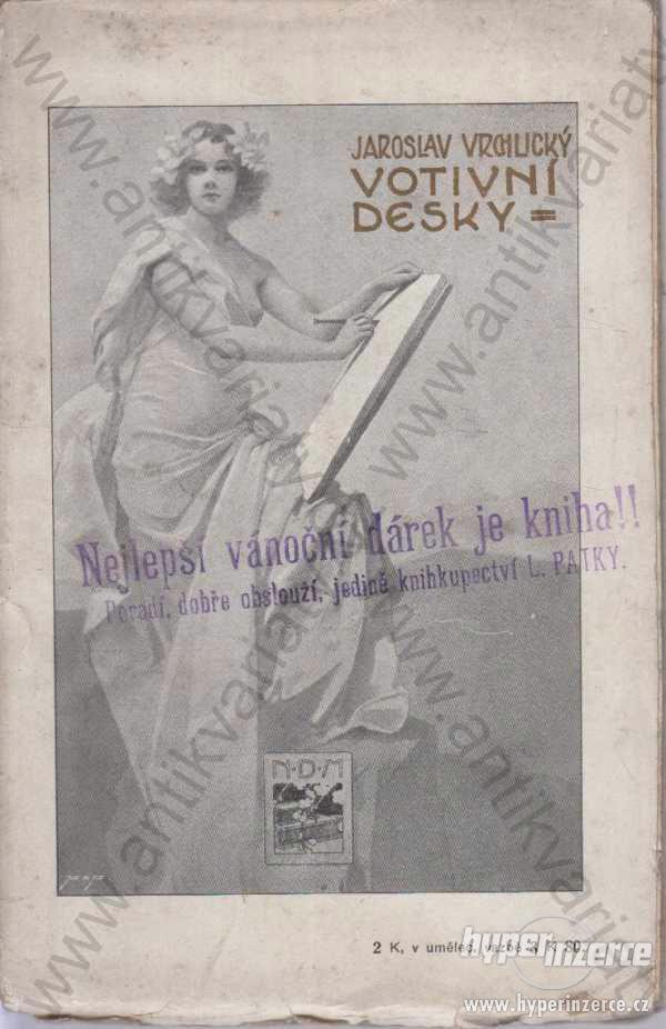 Votivní desky Jaroslav Vrchlický 1902 - foto 1