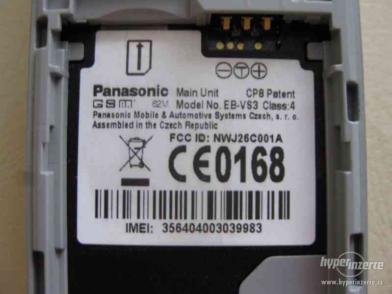 Panasonic EB-VS3 - "véčkové" mobilní telefony - foto 25