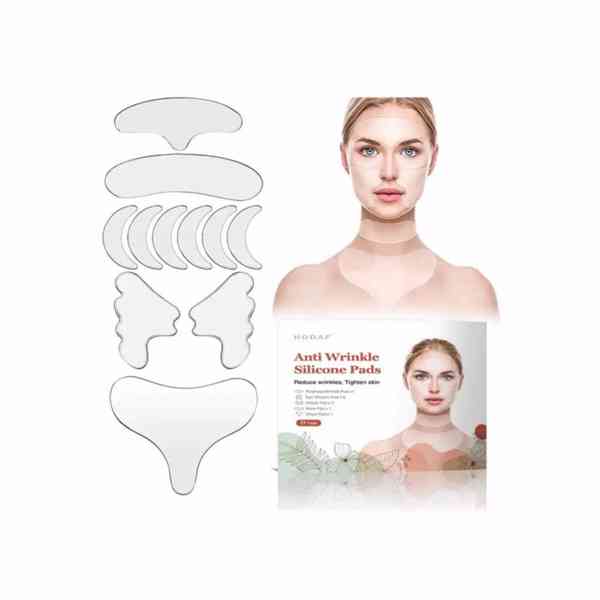 Opakovaně použitelné silikonové náplasti na vrásky Hodaf 11  - foto 5