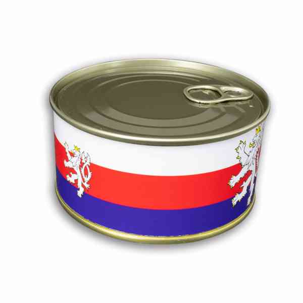 Opasek dárkový Český lev 4 cm - červený-modrý-bílý - foto 3