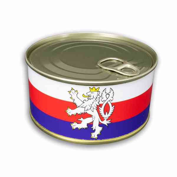 Opasek dárkový Český lev 4 cm - červený-modrý-bílý - foto 2