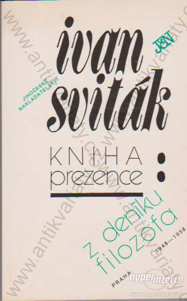 Kniha prezence Ivan Sviták 1990 - foto 1