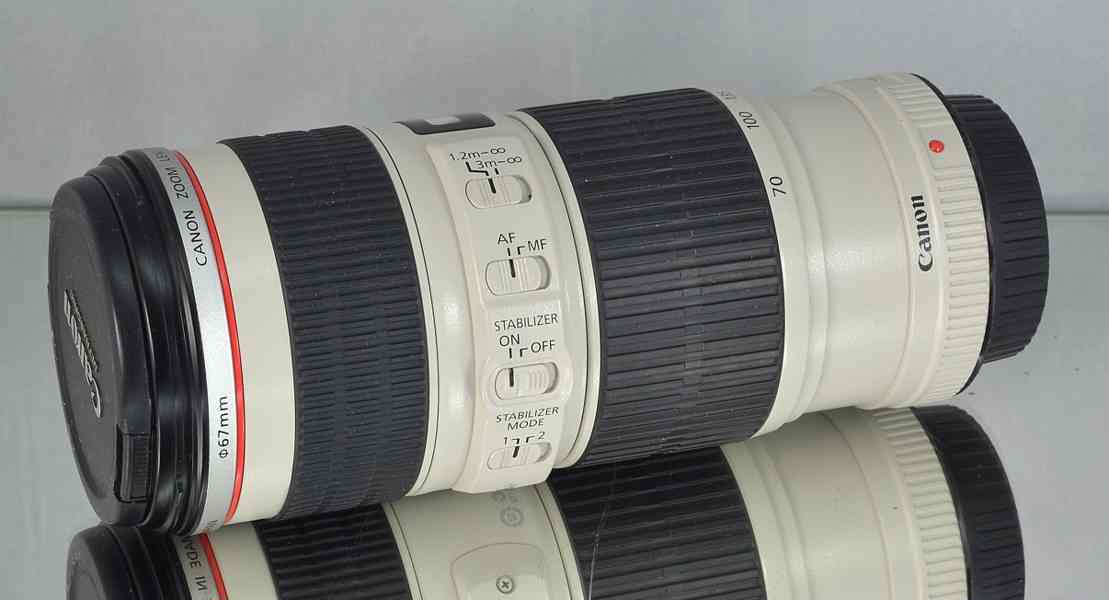 Canon EF 70-200mm f/4 L IS USM *Full Frame *řady L - foto 7