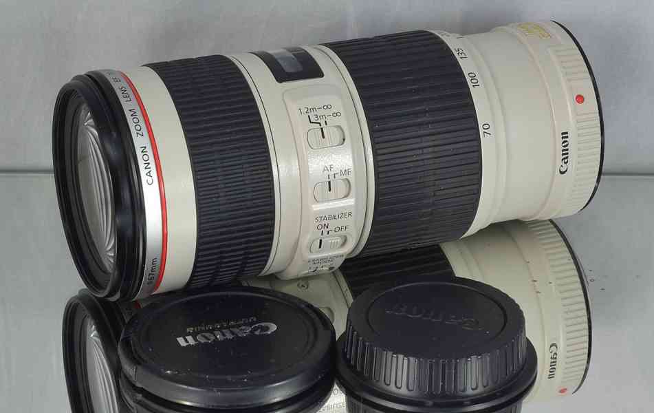 Canon EF 70-200mm f/4 L IS USM *Full Frame *řady L - foto 3