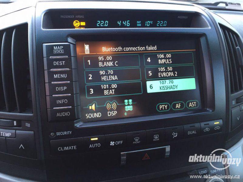 Toyota Land Cruiser 4.5, nafta, automat, rok 2008, navigace, kůže - foto 3