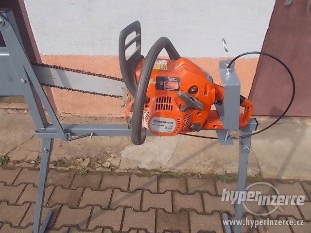 koza na pořez dřeva, stojan na řezání dřeva, video ukázka