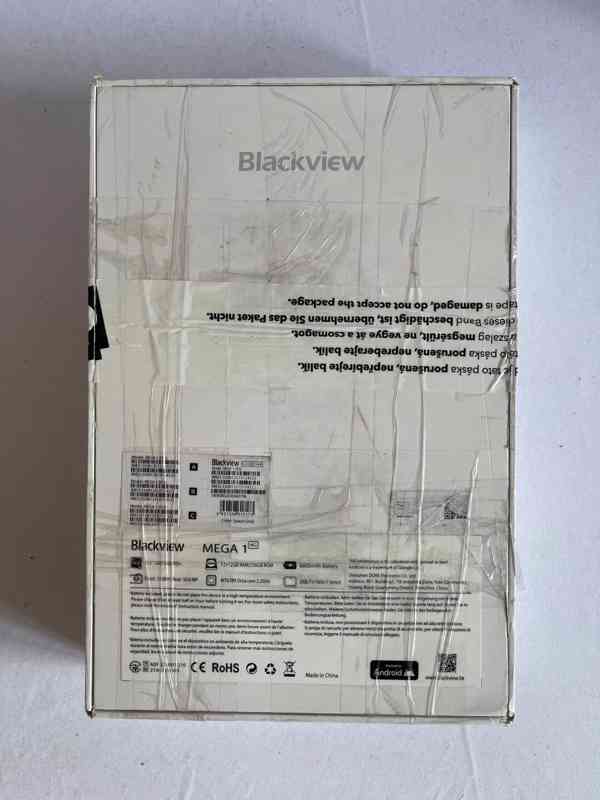 Tablet Blackview Mega 1 256GB / 24GB RAM – nefunkční, nen... - foto 6