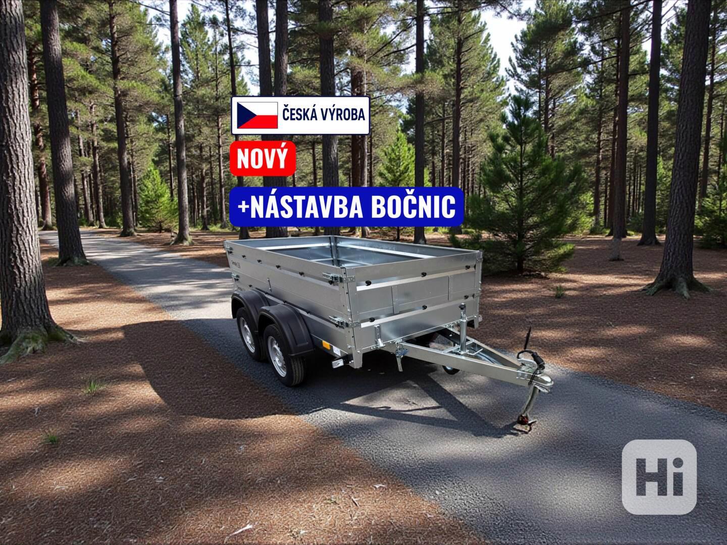 Přívěsný vozík 2,53m x 1,30, DPH - foto 1