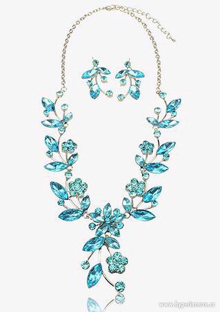 Nový náhrdelník+náušnice s květinovým motivem - foto 5