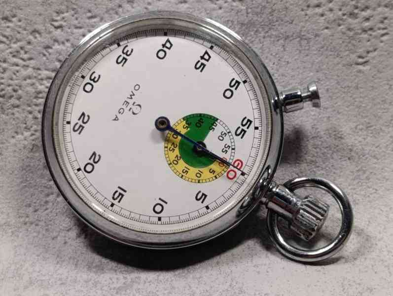 Staré kapesní Švýcarské stopky OMEGA do sbírky - foto 11