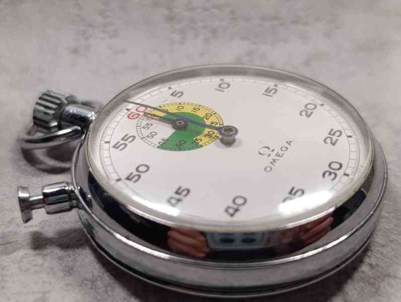 Staré kapesní Švýcarské stopky OMEGA do sbírky - foto 19