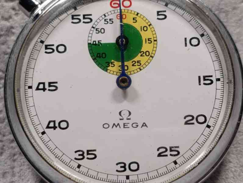 Staré kapesní Švýcarské stopky OMEGA do sbírky - foto 8