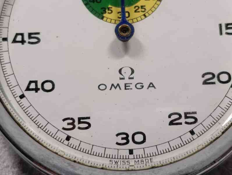 Staré kapesní Švýcarské stopky OMEGA do sbírky - foto 9