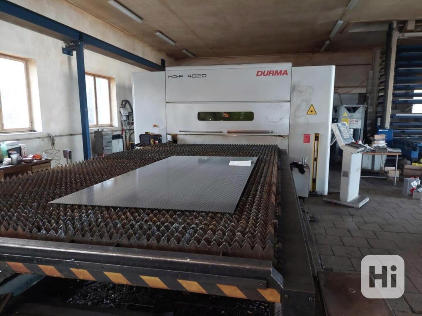 Použitý vláknový laser DURMA HD-F 4020/4 kW, r. v. 2016 - foto 1