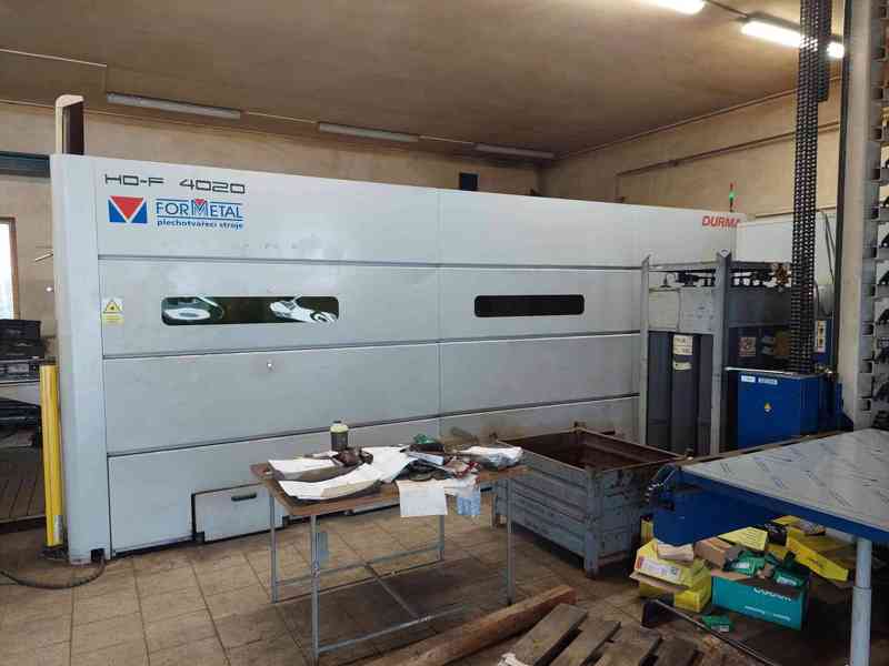 Použitý vláknový laser DURMA HD-F 4020/4 kW, r. v. 2016 - foto 8