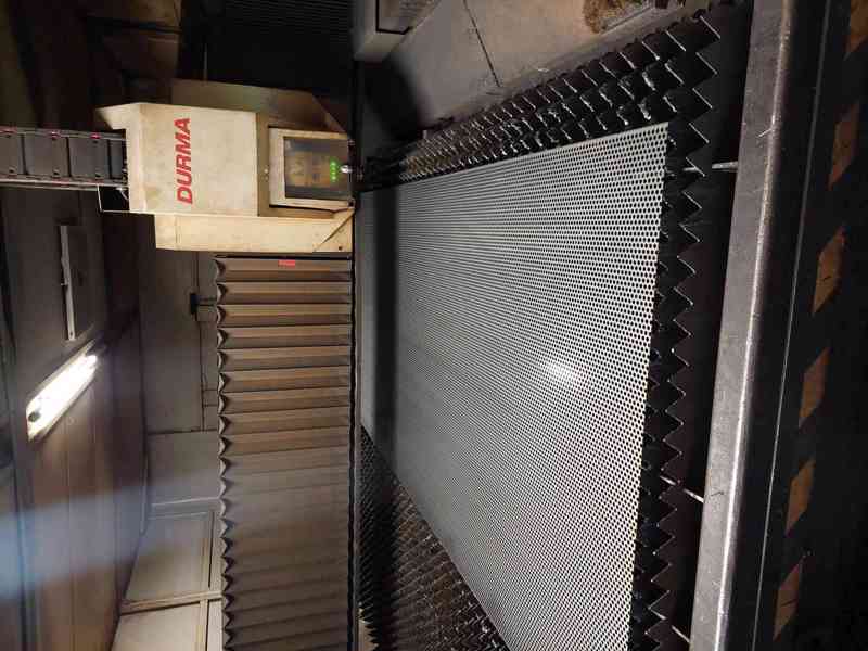 Použitý vláknový laser DURMA HD-F 4020/4 kW, r. v. 2016 - foto 2