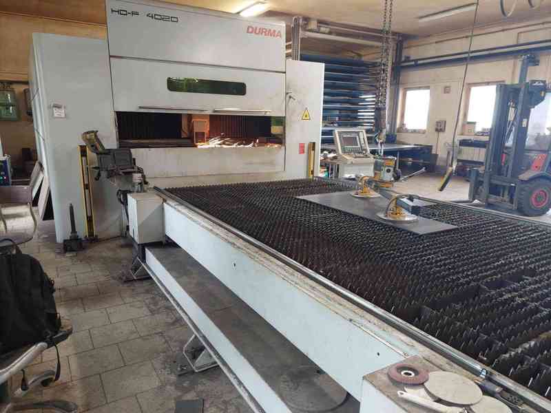 Použitý vláknový laser DURMA HD-F 4020/4 kW, r. v. 2016 - foto 6
