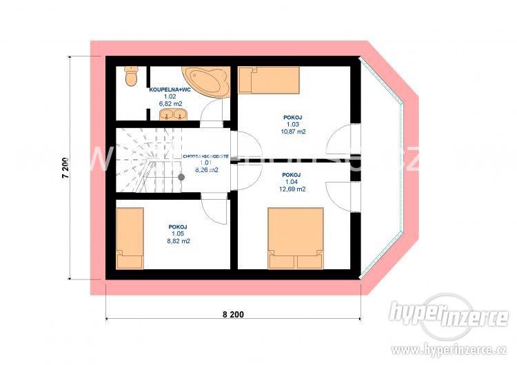 Rodinný dům Pegas Elegant Plus, 122 m2, 5+kk+G - foto 6